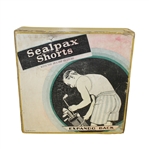 Vintage Sealpax Shorts Box - Golfer and Clubs - Box Only