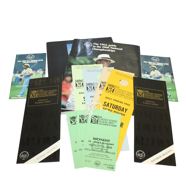 1988 US Senior Open at Medinah - Program, Guide, Tickets, and More
