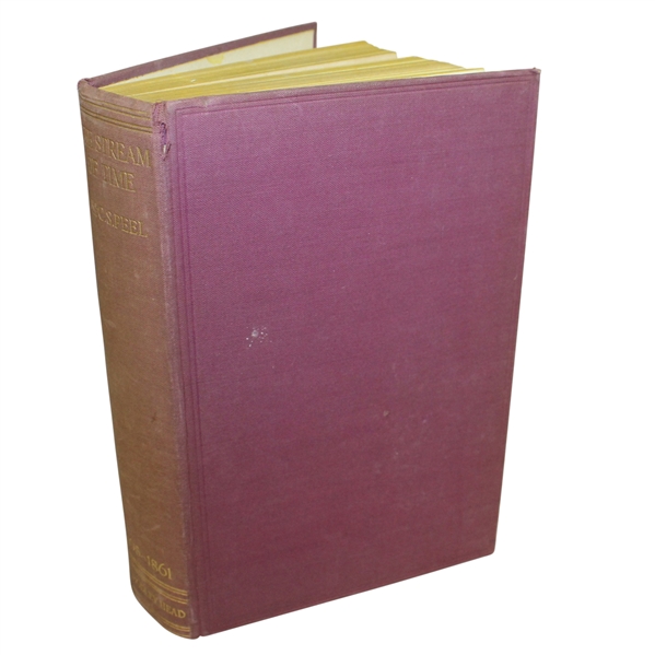 The Stream of Time Book Inscribed to Gene Sarazens Wife Mary