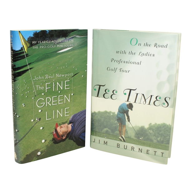 The Fine Green Line by John Paul Newport and Tee Times by Jim Burnett