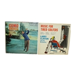 Two Golf Record Albums - Como Swings and Music for Tired Golfers