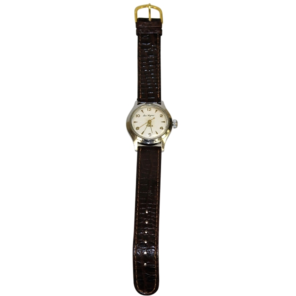 Classic Working Ben Hogan Timex Watch with Hand Finished Leather in Box