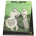 Thats Amore (Thats Love) Jack Brooks & Harry Warren Music Sheets/Notes