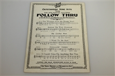 Laurence Schwab & Frank Mandel Presents 'Follow Thru' Music Sheets/Notes