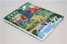 Leroy Neiman Signed 'Big Time Golf' Book JSA ALOA