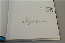 Leroy Neiman Signed 'Big Time Golf' Book JSA ALOA