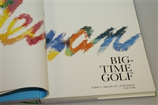 Leroy Neiman Signed 'Big Time Golf' Book JSA ALOA