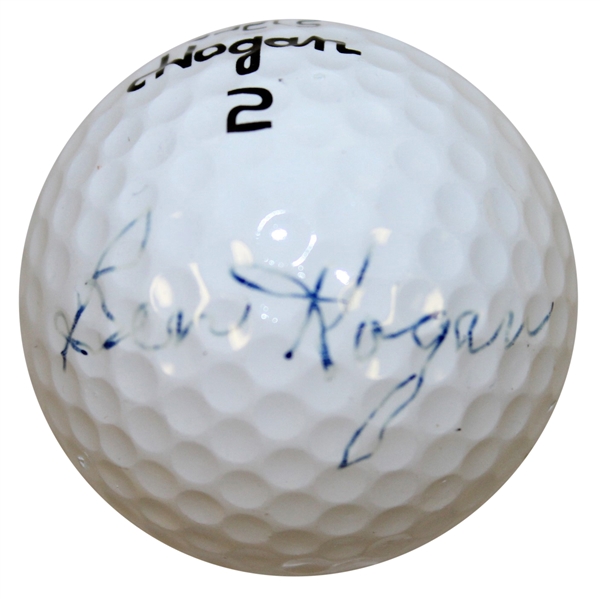 Ben Hogan Signed Hogan 392LS Logo Golf Ball JSA FULL #Z73603