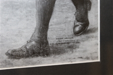'Braid, Vardon, & Taylor Triumvirate' Clement Flower 1913 Presentation Photo - Framed