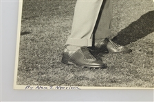 Bing Crosby Swing Signed Original 11x14 Personal Alex J. Morrison Photo to Alex JSA ALOA
