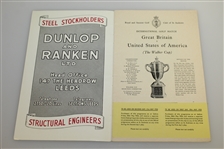 Don Cherry's Personal 1955 The Walker Cup Program - The Old Course, St. Andrews