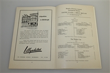 Don Cherry's Personal 1955 The Walker Cup Program - The Old Course, St. Andrews