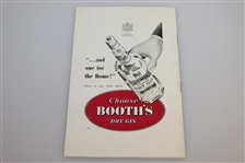 Don Cherry's Personal 1955 The Walker Cup Program - The Old Course, St. Andrews