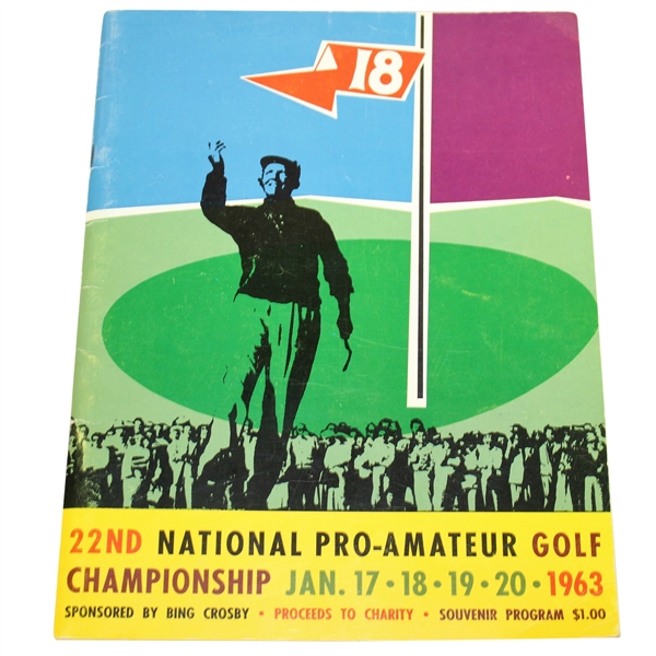 Don Cherrys Personal 1963 Bing Crosby National Pro-Am Program