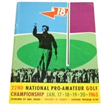 Don Cherrys Personal 1963 Bing Crosby National Pro-Am Program