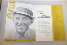 Don Cherry's Personal 1963 Bing Crosby National Pro-Am Program