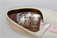 Don Cherry's Custom Made Johnston & Murphy Pink/White Sulvaprene LifeLong Shoes