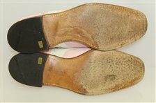 Don Cherry's Custom Made Johnston & Murphy Pink/White Sulvaprene LifeLong Shoes