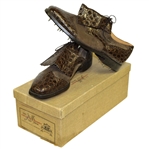 Don Cherrys Custom Made Johnston & Murphy Aristocraft Golf Shoes Size 9 1/2