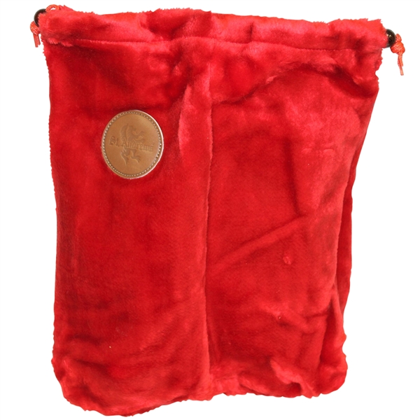 St. Andrews Acrylic Red Golf Shoe Bag Cover - Don Cherry Collection