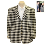 Don Cherrys Personal Versace Couture Jacket/Blazer with Pres. Bush Signed Photo JSA ALOA