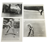 Four Wire Photos from 1958 National Amateur Golf Tournament