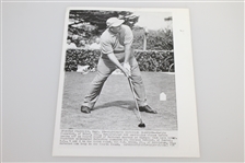 Four Wire Photos from 1958 National Amateur Golf Tournament