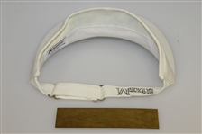 Michael Jordan Signed White Maxfli Visor with Nameplate - Butler National JSA ALOA