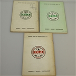 1963 & 1964 Official Player PGA Catalogs with 1963 PGA Record Book