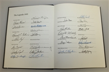 Don Cherry's Multi-Signed Ltd Ed Texas Golf Legends Book #46/398 JSA ALOA