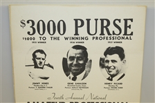 Classic 1938 Best Ball Match Play Tournament at St. Augustine Links Announcement Print