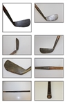 Four Golf Clubs - Nicoll Iron, Kro-Flite Wright & Ditson Iron, Con Murphy Iron, & W&D Putter