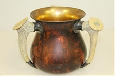 1902 Shenecossett Golf Club Three-Handle Ladies Singles Prize Won by Harriet Maynard Backus 