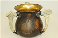 1902 Shenecossett Golf Club Three-Handle Ladies Singles Prize Won by Harriet Maynard Backus 