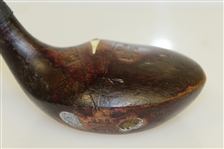 E. Beecham Sham Castle Korecta Spoon with Brass Sole Plate