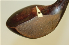 E. Beecham Sham Castle Korecta Spoon with Brass Sole Plate