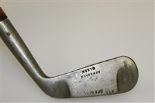 Special Monel Non Corrodible Metal Approach Cleek with R. Forgan Shaft Stamp