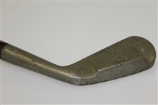 Special Monel Non Corrodible Metal Approach Cleek with R. Forgan Shaft Stamp