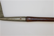 Special Monel Non Corrodible Metal Approach Cleek with R. Forgan Shaft Stamp