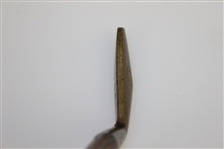 J. Macgregor Dayton OH Brass Head Brass Iron with Shaft Stamp