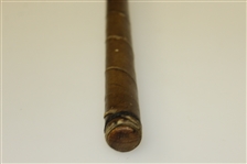 J. Macgregor Dayton OH Brass Head Brass Iron with Shaft Stamp