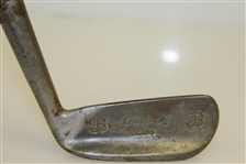 Vintage Piccadilly Putter with Crossed S Stampings on Head