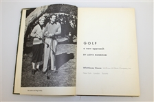 Lloyd Mangrum Signed & Personalized 1949 'Golf: A New Approach' Book JSA ALOA 
