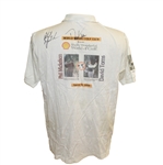 Phil Mickelson & David Toms Signed 2002 Shell's World of Golf at World Woods Shirt JSA ALOA