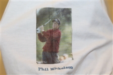 Phil Mickelson & David Toms Signed 2002 Shell's World of Golf at World Woods Shirt JSA ALOA