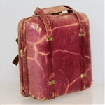 Golf Themed Mini-Travel Bag Accessories Holder with Brass Clubs