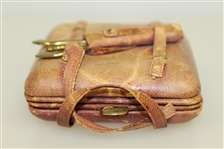Golf Themed Mini-Travel Bag Accessories Holder with Brass Clubs