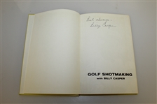 Four Billy Casper Signed Books - Shotmaking, Winner, New Billy Casper, & Good Sense JSA ALOA
