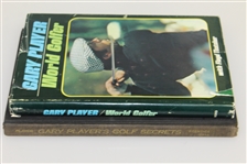 Two Gary Player Signed Books - World Golfer & Golf Secrets JSA ALOA