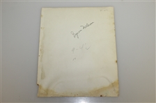 Ben Hogan & Scotty Crisholm @ LA Open Photo & Nelson Signed Post-Swing Photo